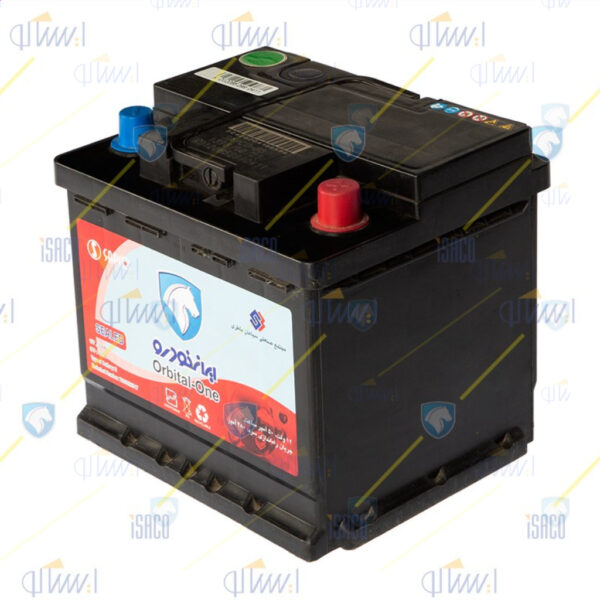 باتری سیلد اسید 12V با ظرفیت 60AH - آمیر راه اندازی 640A - ابعاد L2 خودروهای غیر رایج کد (01805015)