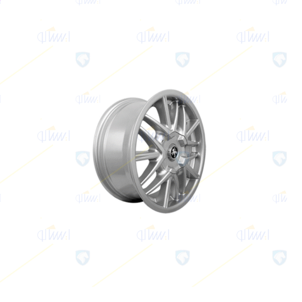 رینگ چرخ آلومینومی خاکستری براق 7J 17 CH5 - 46 پژو 508 کد (08102065) - تصویر 3
